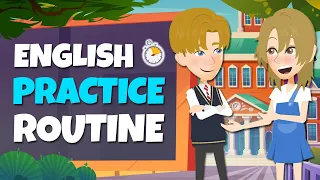Daily English Learning Routine | English Speaking Conversation