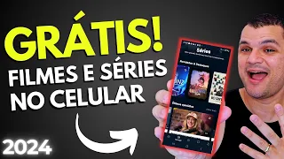 Como ASSISTIR FILMES E SÉRIES DE GRAÇA NO CELULAR EM PORTUGUÊS SEM PIRATARIA COM APLICATIVOS GRÁTIS