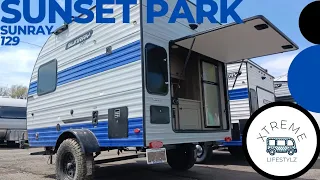 #RVLIFE // The ALL NEW 2023 Sunray 129s come  WITH a FLAT ROOF by @sunsetparkrv6370