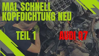 Audi Q7 Zylinderkopfdichtung  (3L Diesel V6) Teil 1 2023