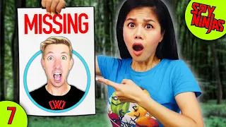 CHAD WILD CLAY is MISSING! POND MONSTER or HACKER TOOK HIM - Spy Ninjas #7