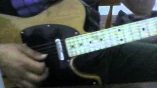 Audioslave-Like A Stone(solo lesson) video-aula solo só com drive do ampli...