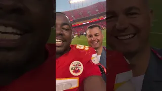 "AHHHHHHHHH 🤪" - Chris Jones, circa 2023 | Chiefs vs. Chargers Week 7 #shorts #lacvskc