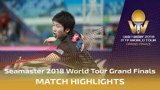 Liu Dingshuo vs Jun Mizutani | 2018 ITTF World Tour Grand Finals Highlights (R16)
