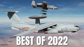 Best of 2022 MEGA Crash Compilation Feat. IL-2 Sturmovik, DCS & Flying Circus