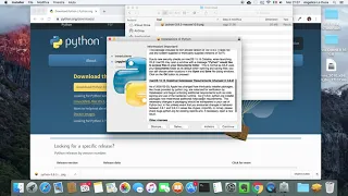 How to install python 3 on Mac OS