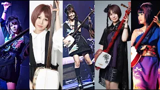 #和楽器バンド Wagakki Band 샤미센 #蜷川べに  Beni Ninagawa (Tsugaru Shamisen)