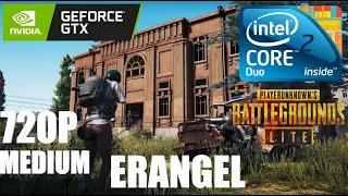 Pubg Lite PC on Core 2 Duo E6550 | GTX 750 TI | 8GB Ram 720p Medium - Erangel