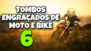 TOMBOS ENGRAÇADOS DE MOTO E BICICLETA 6: TENTE NÃO RIR #tentenaorir #comedia #videosengraçados #like