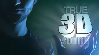 ASMR realistic walk around you in 3D sound space with different triggers