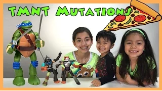 Teenage Mutant Ninja Turtles Mutations, Pet Turtles Toy Review | KidToyTesters