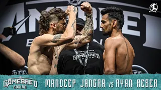 Mandeep Jangra vs Ryan Reber | FULL FIGHT | Gamebred Boxing 4 #boxing