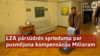 LZA pārsūdzēs spriedumu par pusmiljona kompensāciju J. Milleram