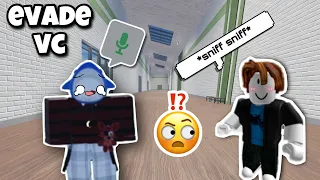 Roblox EVADE VC But It’s SO WEIRD | Funny Moments