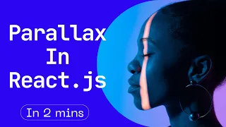 Create React Parallax Effect In 2 Mins #react #parallax #tutorial