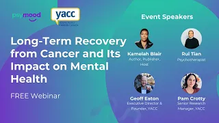 Long term recovery from cancer and its impact on mental health - Free Webinar