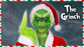 I Turned Myself Into The Grinch With SFX Makeup!