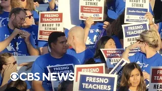 Fresno Unified School District offering subs $500 per day to cross teachers' picket line