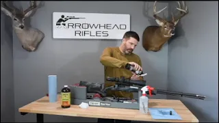 How we clean our muzzleloaders!