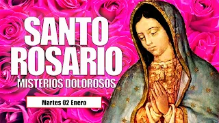 ✅Santo Rosario DE HOY Martes 02 de Enero 2024/Misterios Dolorosos