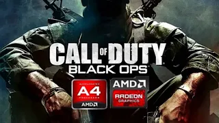 Call of Duty: Black Ops 1 in low spec laptop ( AMD A4-9125, RADEON R3 GRAPHICS) | PLAYABLE!! |