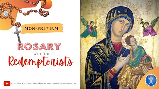 Friday, 26th April 2024 - Rosary with the Redemptorists & Benediction @ 7.00PM IST