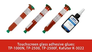 TP-1000N, TP-2500, TP-2500F and Kafuter K-3022 glues video review