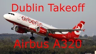 A320 - Dublin Takeoff - X-Plane 10