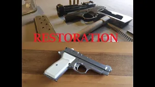 Gun Restoration (Pietro beretta gardone v.t cal 9 parabellum)