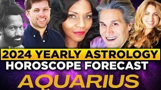 AQUARIUS 2024 YEARLY ASTROLOGY (FINANCE, MEDICAL, RELATIONSHIPS, SPIRITUAL)