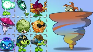 PvZ 2 Hard Challenge - 100 Plants Level 1 Vs 100 Hard Zombies - Who will win?