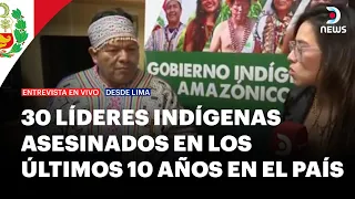 Líderes indígenas piden protección ante amenazas de organizaciones criminales - DNews