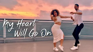 My Heart Will Go On | Titanic | Sensual Bachata Dance ft. Daniel & Lau