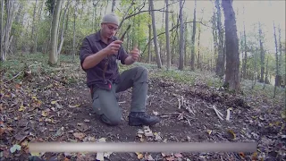 How To Start A Fire Without Matches - Fire By Friction - The Bow Drill