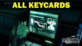 Chapter 7: All Keycard Locations in Mako Reactor 5 | Sentenced to Death | Final Fantasy 7 Remake