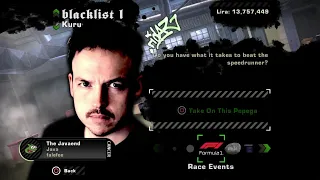 Need for Speed Most Wanted Pepega Mod Blacklist #01 Kuru Boss Race and Final Pursuit