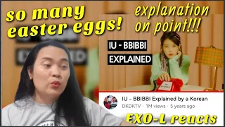 IU Reaction || IU - BBIBBI Explained by a Korean by DKDKTV