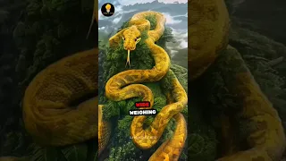 Titanoboa World' s Largest Snake 🤯 #science #sciencefacts #shorts