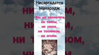 Используйте своё тело и ум мудро для служения своему Я. Нисаргадатта Махарадж #просветление #budda