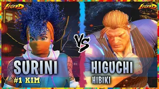 SF6 ▰ Ranked #1 Kimberly ( Surini ) Vs. Guile ( Higuchi ) + Lily ( Hibiki ) 『 Street Fighter 6 』