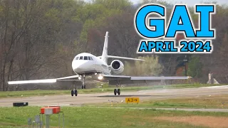 Plane Spotting at Montgomery Co. Airport: April 2024