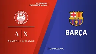 AX Armani Exchange Milan - FC Barcelona Highlights | Turkish Airlines EuroLeague, RS Round 6