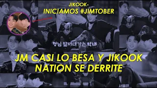 JIKOOK - ¿JM CASI LO BESA? Y JIKOOK NATION SE DERRITE / INICIAMOS "JIMTOBER"