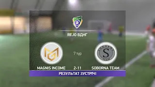 Обзор матча | Magnis Income - Soborna Team | Турнир по мини-футболу в Киеве