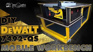 DIY DeWalt DWE 7492 Mobile Workbench - Final Assembly - Part 2 - Free Sketchup Plan