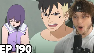 KAWAKI ESCAPES.. || SUMIRE IS SMALL BRAIN! || Boruto Episode 190 Reaction