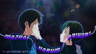 Mazhai Varum Arikuri Ft.Weathering With You [Tamil Edit/AMV] |Tamil Anime Edit