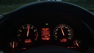 Audi A4 B6 3.0 V6 quattro acceleration 0-140 km/h