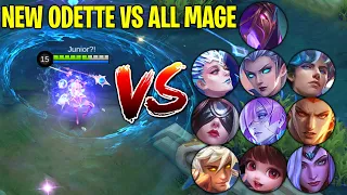 NEW ODETTE VS ALL MAGE ~ MLBB