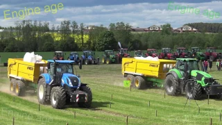 Deutz Fahr vs New Holland | Tractor Show || Tractor Drag Race